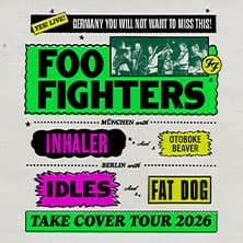 Foo Fighters - TAKE COVER TOUR 2026