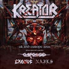 Kreator - Krushers Of The World Tour 2026
