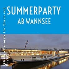Summer Party auf der Havel ab Wannsee
