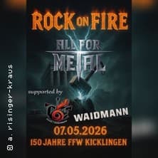 Rock On Fire - All for Metal