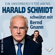 Harald Schmidt schwätzt mit Bernd Gnann - Ein unvorbereiteter Abend